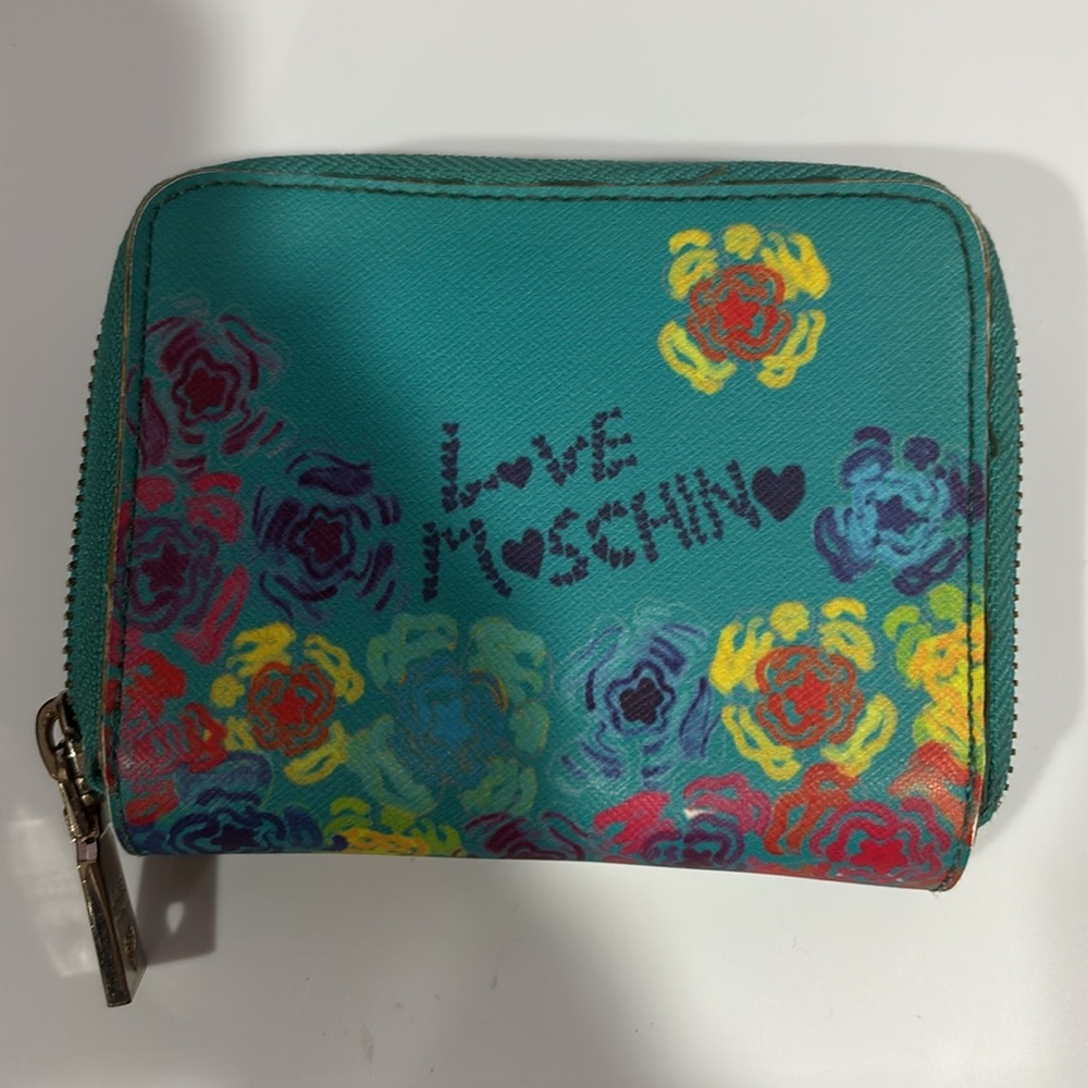 Love Moschino Blue Artistic Wallet - Picture 3 of 3